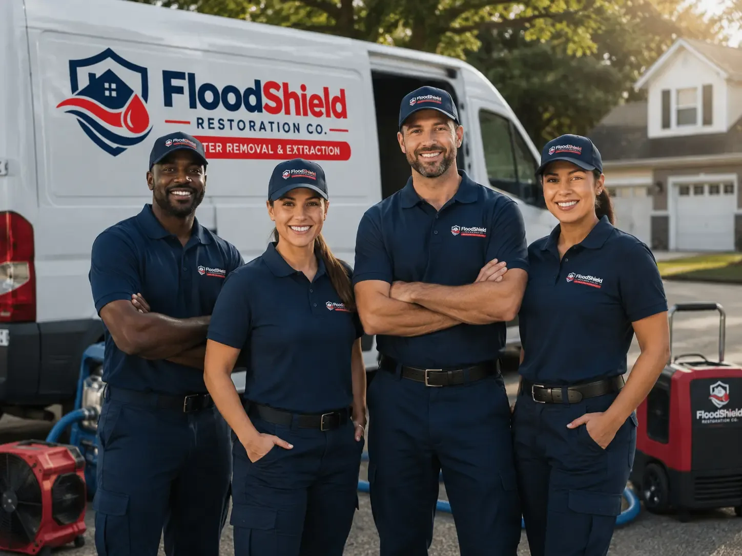 Flood Damage Restoration company in Cambria, IL